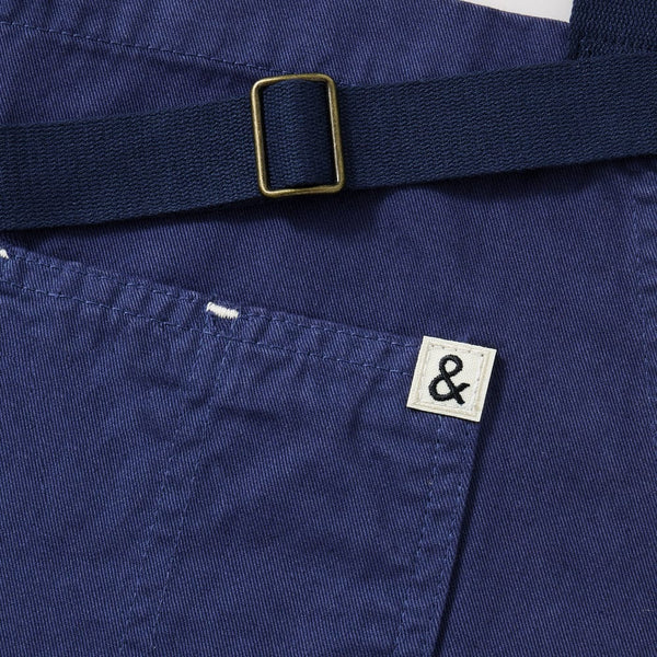 Avignon Apron in Blue & Marine main image 0