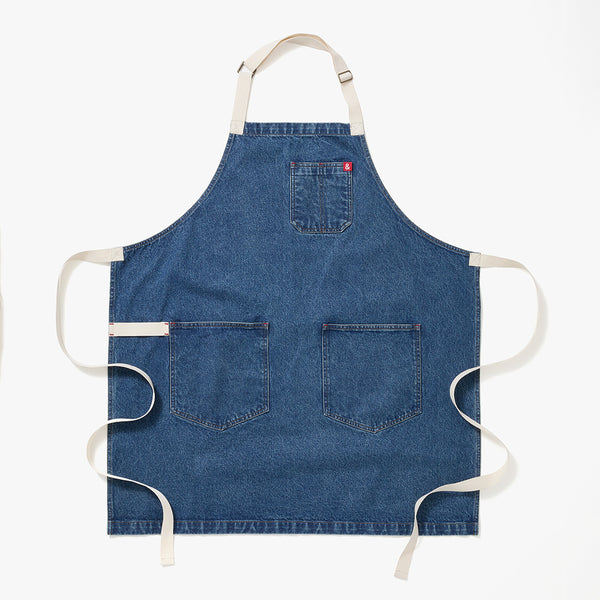 The Essential Denim Apron - Georgia Blue Denim - Hedley & Bennett