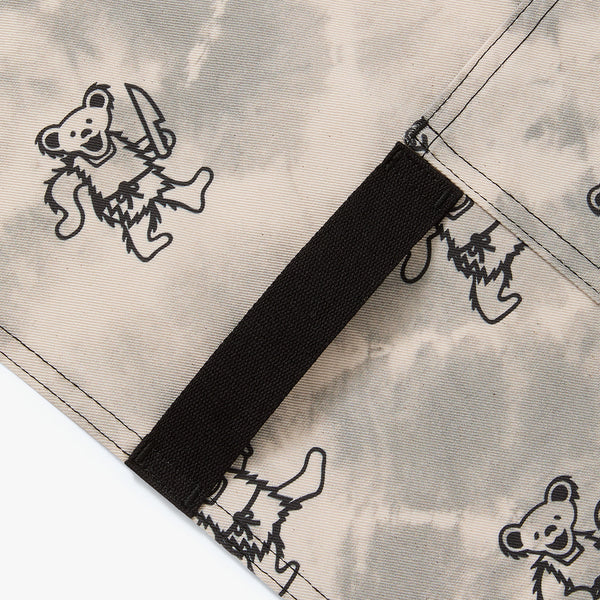 The Essential Apron Grateful Dead Grey Tie Dye Hedley & For