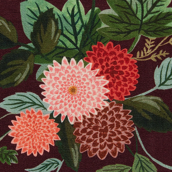 The Limited Edition Essential Apron - Rifle Paper Co. Burgundy Dahlia ...